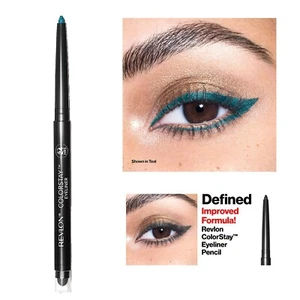Delineador de ojos Revlon ColorStay, usa hasta 24 horas, afilador extraíble - AZUL MARINO #210 - Imagen 1 de 3