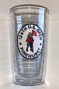 2024 US Open Tervis Tumbler Pinehurst golf 16 ounce patch logo pga new - Picture 1 of 12