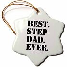 3dRose Best Step Dad Ever - Gifts for family and relatives - stepdad - stepfathe