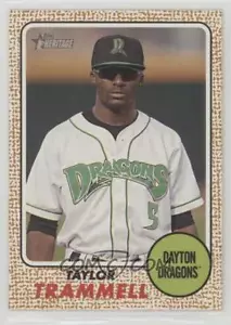 (10) Karten Taylor Trammell Lot 2017 17 Topps Heritage Minors Rookie Card Reds - Bild 1 von 1