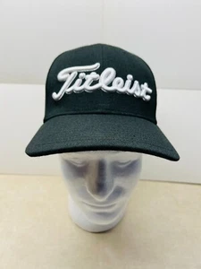 Titleist Footjoy ProV1 Tour Adjustable Golf Hat Black - Picture 1 of 10
