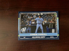 2019 Hillsboro Hops Corbin Carroll Card (RC)
