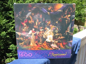 Un Natale Rinascimento 1500 Pezzi Springbok Puzzle Nuovo e Sigillato in Fabbrica! - Foto 1 di 7