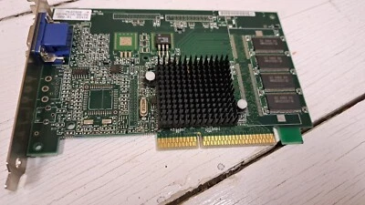 VINTAGE 1998 MATROX AGP 8MB G-200 MILLENIUM VGA VIDEO CARD  #178-3 - image 1 of 4