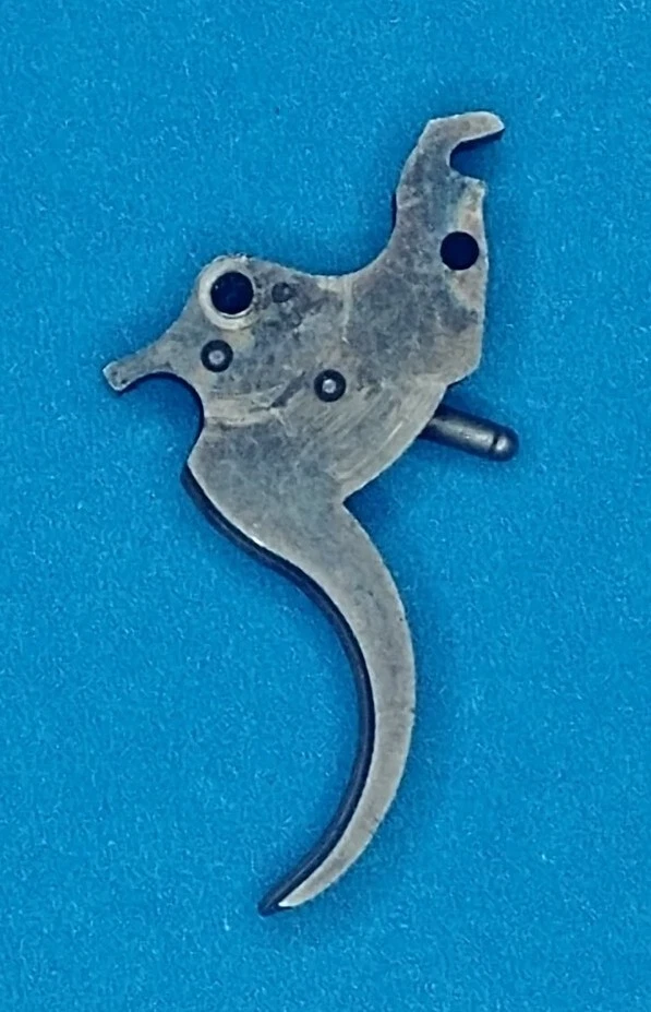 Estuche de marco S&W J endurecido 0,24" de ancho cara dentada gatillo conjunto pieza de revólver Foto 1 de 4