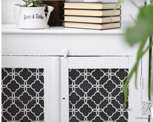  Royal Design Studio  3012S  Eastern Lattice Single Overlay 9.5"w x 13.75"h- NEW - Picture 1 of 10