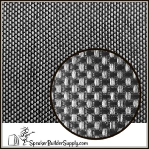 "Grau und schwarz Matrix Gitarrenverstärker oder Lautsprecherschrank Grilltuch 32""x32" - Bild 1 von 3