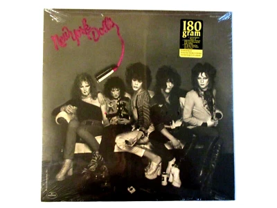 NEW YORK DOLLS SELF TITLED LP SEALED REPRESS 180 GRAM VINYL - Image 1 of 2