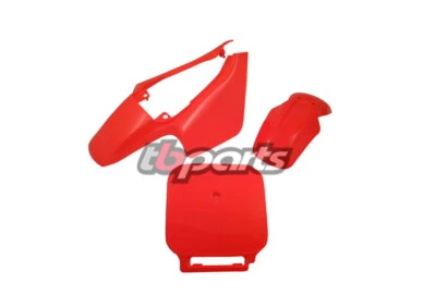 Kit plástico rojo guardabarros y placa Honda Z50 Z 50 R 1988-1999 TB repuestos TBW9190 Foto 1 de 4