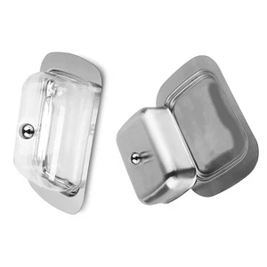 Kitchen Butter Storage Box Transparent Top Cheese Container With Clear Cover - Picture 1 of 8