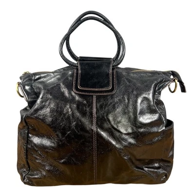 HOBO Purse Sheila Medium Satchel Bag Blue Stone Leather Casual (No Crossbody) - Image 1 of 4