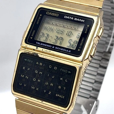CASIO DBC 610 Databank Orologio Calcolatrice Y2K Joe Odagiri Modello Acciaio Inox - Immagine 1 di 4