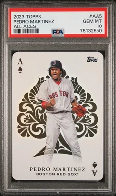 2023 Topps All Aces Pedro Martinez #AA5 PSA 10 - Image 1 of 2