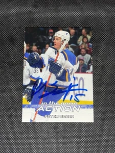 Peter Sejna 2003 In The Game St. Louis Blues Signed Auto Card #548 ~ COA - Picture 1 of 3