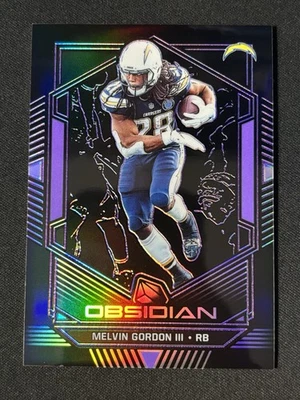 2019 Panini Obsidian Electric Etch Purple Melvin Gordon III /75 CHARGERS - Image 1 of 2