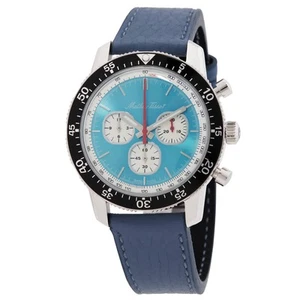 Mathey-Tissot 1968 Chronograph Automatic Blue Dial Men's Watch TYPE1968SK - Picture 1 of 3