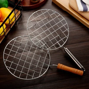 Wire Roaster Round Cooking Racks Stainless Steel Roasting Cooking Racks - Picture 1 of 12