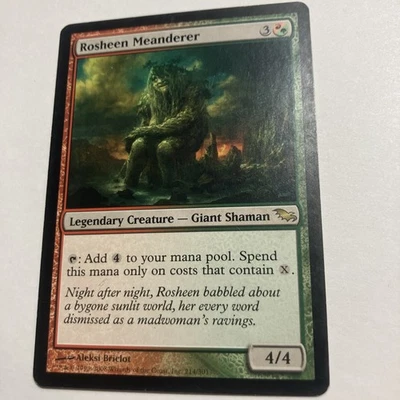 MTG Rosheen Meanderer 214 Rare Regular - Image 1 of 3