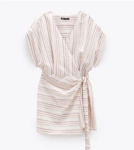 Mameluco Zara a Rayas con Tiras Talla S - Imagen 1 de 8