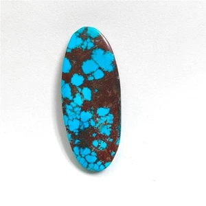 Natural Blue Magnesite turquoise Cabochon Loose Gemstone jewelry 36 Ct. ME-13382 - Picture 1 of 3