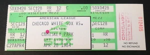 Jim Rice HR Off Tom Seaver Full Mint Unused Ticket 1984 White Sox vs Boston - Picture 1 of 2