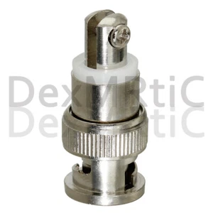 1pc SMA/BNC Male M4 Thread RF Connector Screw For Telescopic Antenna Socket NEW - Picture 1 of 8