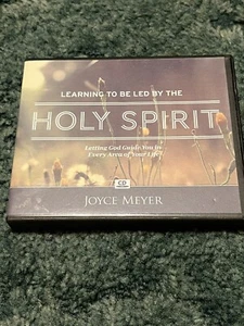 Joyce Meyer Learning to be Led by the Holy Spirit 4 disc set - Bild 1 von 2