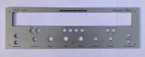 Nuovo! Marantz 2245 Ricevitore Pannello Frontale Faceplate (Face Plate) ARGENTO ANODIZZATO!! - Foto 1 di 8