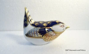 Royal Crown Derby WREN gold gilding. - Picture 1 of 6