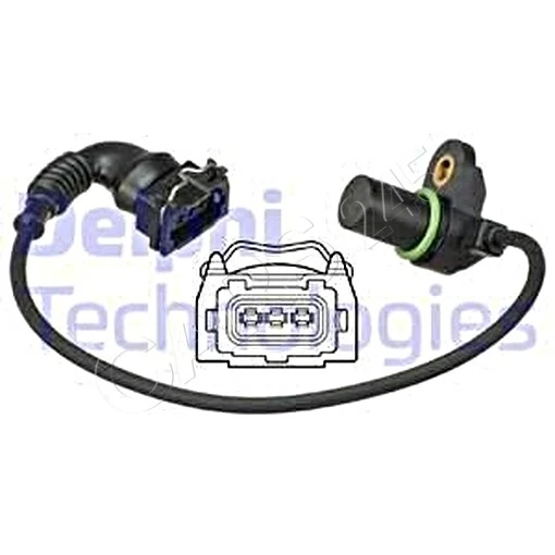 DELPHI Camshaft Position Sensor For BMW X5 E53 E60 E61 E63 E64 03-10 12147539172 - Image 1 of 1