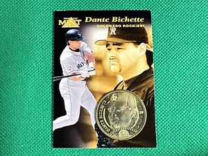 1997 Pinnacle Mint Coins Brass #20 Dante Bichette Colorado Rockies