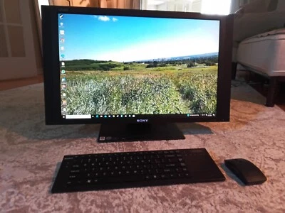 RT-150 25.5" ORIGINAL KB/MOUSE WORKS RAREST SONY VAIO All in One! FREE SHIP US/C - Image 1 of 4