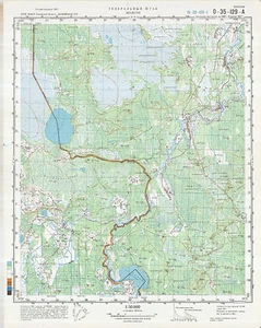 Mapa topográfico militar soviético ruso - MOZULI (Rusia), 1:50 000, edición 1987 - Imagen 1 de 4
