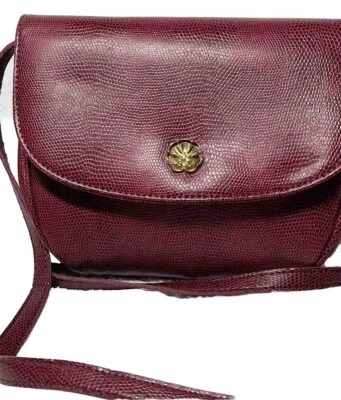 Bolso de Hombro/Correa Desmontables Monet Dk Frambuesa De Colección para Bolso sin Mano Cuero Foto 1 de 4