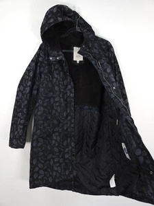 Seasalt Plant Hunter 2 Coat Raincoat Size 14 Tall Waterproof Parka Navy Floral - Picture 1 of 14