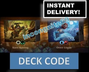 MAGIC MTG MTGA ARENA CODE CARD STARTER KIT 2024 BLOOMBURROW ARENA DECK - 2 DECKS - Picture 1 of 5