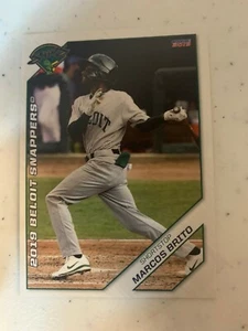 Marcos Brito Card 2019 Beloit Snappers Team Card - Picture 1 of 1