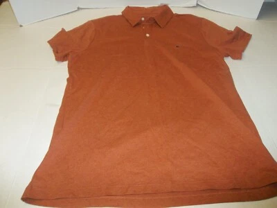 Новый с Ярлыками мужской размер XL структура Slim Fit оранжевый рубашка-поло - Изображение 1 из 3