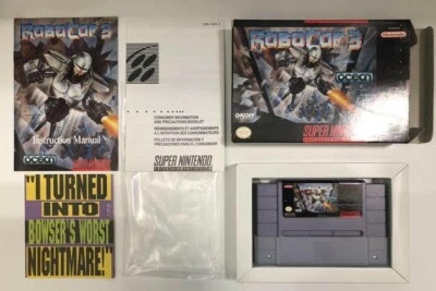 NINTENDO SUPER NES ROBOCOP 3 NEW - Image 1 of 4