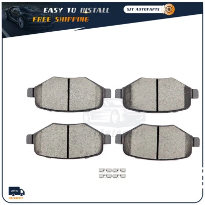 Rear Ceramic Brake Pads For 2009 2010-2017 Ford Flex 2013-2019 Ford Explorer - Image 1 of 4