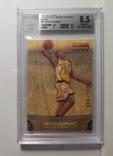 2007-08 Topps Trademark Moves   Kevin Durant BGS 8.5, #125/199 , Pop: 25, rookie
