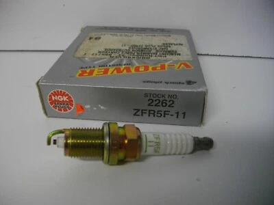 NGK ZFR5F-11 / 2262 spark plug pack of 4 each Mercury Marine 33-8557171 Outboard - Image 1 of 4