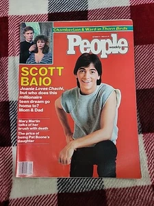 People Magazine Oct 11 1982 SCOTT BAIO Mary Martin Pat Boone's Daughter UNREAD - Picture 1 of 18
