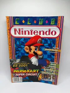 Club Nintendo E3 2001 Mario Kart Year 10 No. 8 2001 Spanish Magazine - Imagen 1 de 6