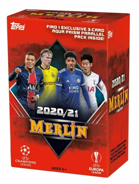 Topps 2020-21 Merlin UEFA Champions League Sports Trading Cards
