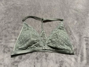 Reggiseno bralette Victoria's Secret verde t-shirt senza fili taglia: M - Foto 1 di 6