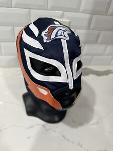 NFL Denver Broncos Luchador Mask - Russell Wilson, Pat Surtain, Jerry Jeudy 