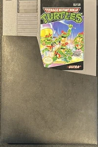 Teenage Mutant Ninja Turtles TMNT Nintendo NES Authentic Cartridge getestet - Bild 1 von 3