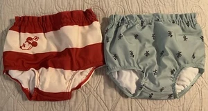 Disney Infant Girls Minnie/Mickey Mouse Swim Bloomers/reusable Diaper 3-6 Months - Picture 1 of 9