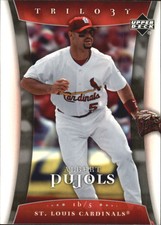 2005 (CARDINALS) Upper Deck Trilogy #4 Albert Pujols